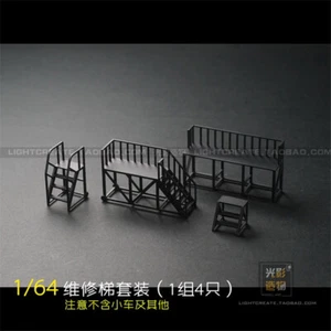 Piattaforma manutenzione parcheggio scala fai da te per modellismo auto 1:64 strumenti scenografici - Foto 1 di 3
