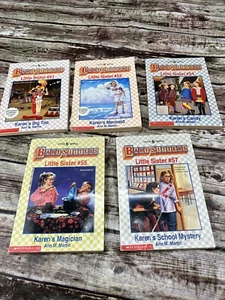 Lot Of 5 Baby Sitters Club Little Sister Karen Books Ann M. Martin In The #50s - Imagen 1 de 3