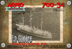 Armo 700-34 1/700 La Gloire - French Navy Ironclad - Bild 1 von 6