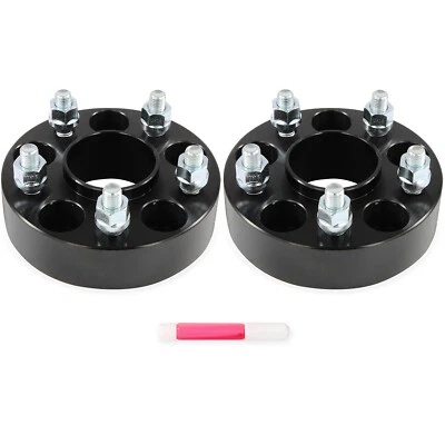 2x1.5" 5x110 Hub Centric Wheel Spacers 12x1.5 For Chevy Cobalt 2005-2010 5 Lugs Foto 1 de 4