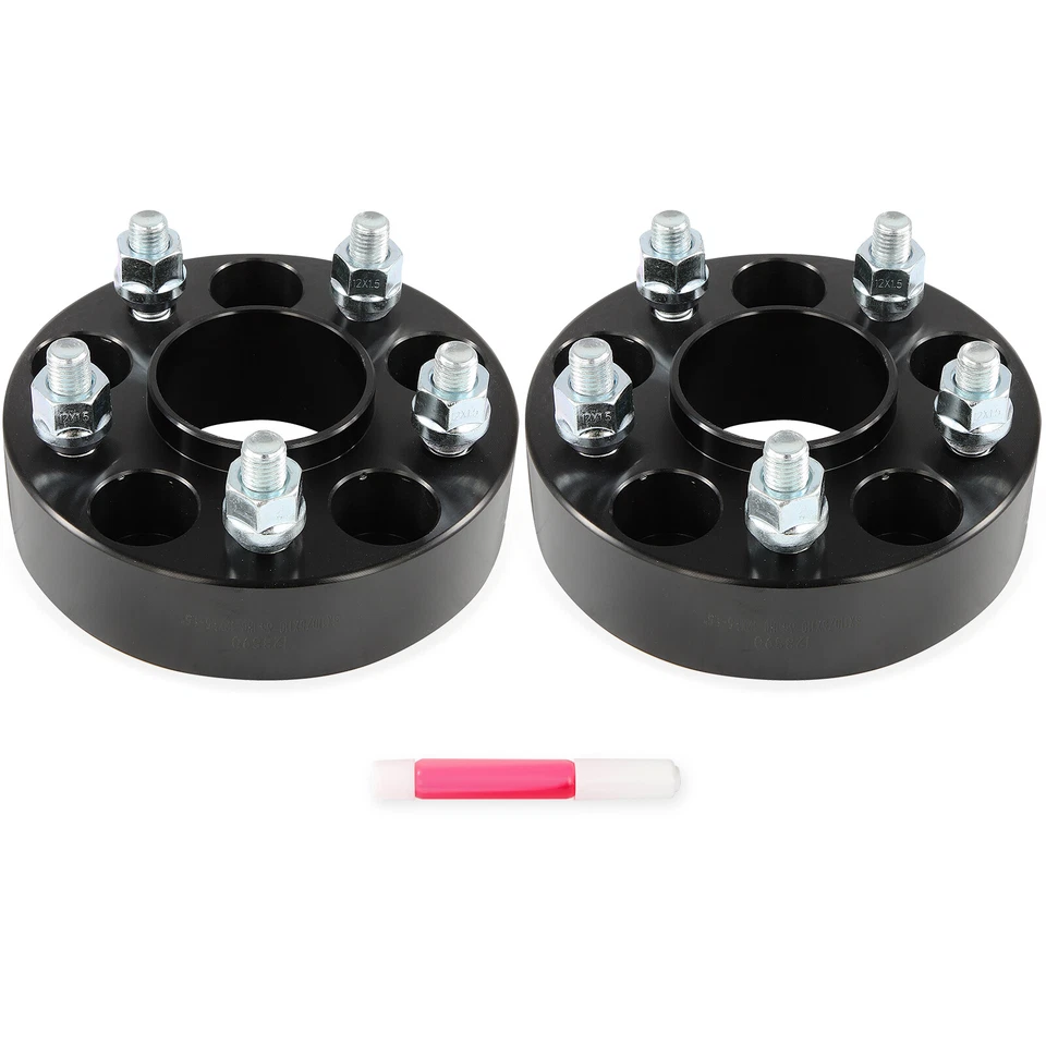 2x1.5" 5x110 Hub Centric Wheel Spacers 12x1.5 For Chevy Cobalt 2005-2010 5 Lugs - Изображение 1 из 4