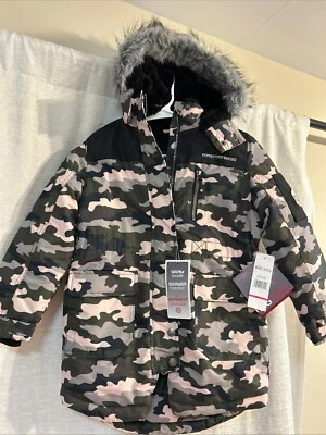 NUEVO CON ETIQUETAS Chaqueta de Invierno Big Chill Camuflada Rosa Niñas TALLA 6X Foto 1 de 4