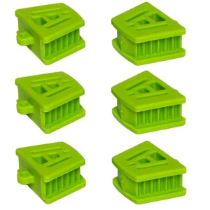 6 Medium Adult Autoclave Silicone Mouth Props Bite Block Dental Autoclave - Picture 1 of 5