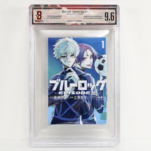 BGS 9.6 Blue Lock Episode NagiVol. 1 1st Printing Comic Japanese Manga 2022 CBCS - Foto 1 di 3