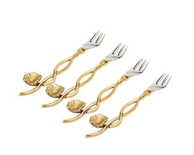 Appetizer/Salad/Dessert Fork Set Mayfair - Set of 4 - Image 1 of 2