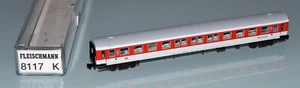 N Fleischmann 8117 K Liegewagen Bocmh 244 DB AutoZug grau/rot, Epoche V, OVP - Bild 1 von 2