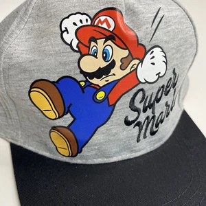 NEW Super MARIO Bros Nintendo Snapback Hat Adjustable Kids Baseball Cap NWT - Picture 1 of 5