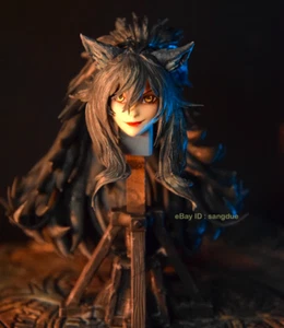 Customized 1/6 Doggirl Head carving 12'' Action Figure Accessories In Stock - Picture 1 of 5