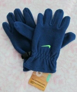 Nike Fleece Gloves Youth Large Teal/Atomic Green Youth L - Picture 1 of 4