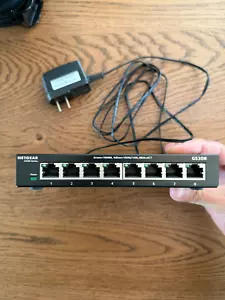 NETGEAR GS308 GS308V3 8 Gigabit Port Unmanaged Ethernet Switch - Picture 1 of 3