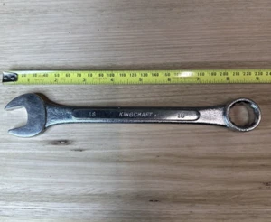 Kingcraft combination spanner 18mm Japanese Brand ex.c - Foto 1 di 2