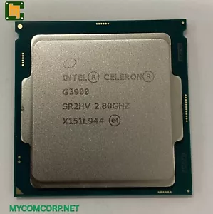 Intel Celeron Dual-Core G3900 2.80GHz 2MB LGA1151 Desktop Processor CPU SR2HV - Picture 1 of 3