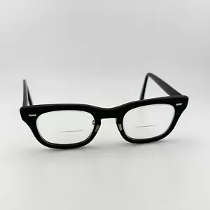Vintage Bausch Lomb American Optical Black Brille 46 [] 22 B&L AO 4 1/2 - 5 3/4 - Bild 1 von 13