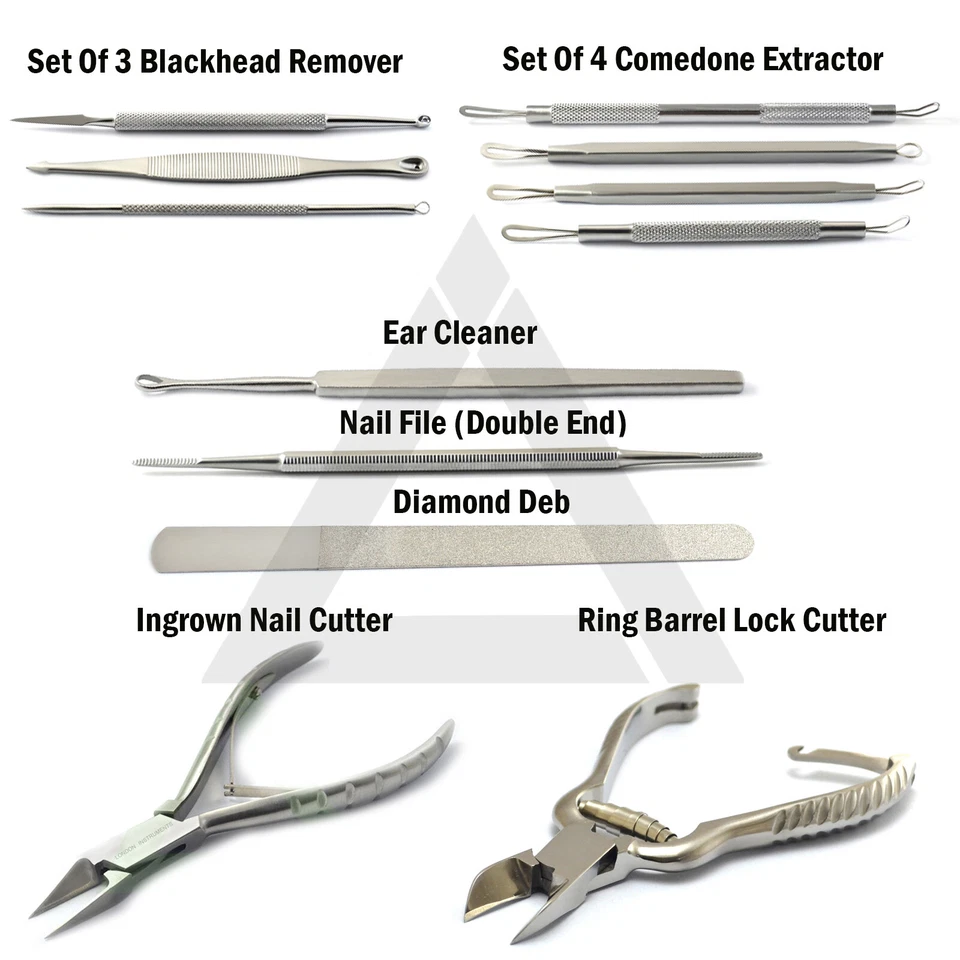 MEDSPO / LONDON INSTRUMENTS Maniküre Pediküre Podologe Nagelknipser Schneider & Komedonen Mitesserentferner