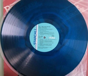 Roger Whittaker All Time Favourites Australia pressing 12'' BLUE vinyl Lp 1982 - Picture 1 of 4