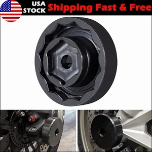For Ducati Rear and Front Wheel Axle Nut Tool 55mm + 30mm 12 Point Socket - Foto 1 di 8