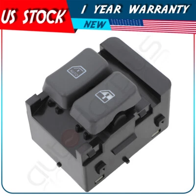 Interruptor de ventana principal delantero izquierdo derecho para GMC Savana 1500 2500 3500 2001-02 Van Foto 1 de 4