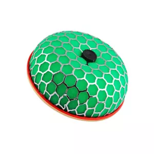 Mushroom Style Turbo Cold Air Short Ram Intake Mesh Foam Filter Green 76MM 3'' - Picture 1 of 11
