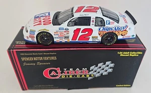 1999 TEAM CALIBER 1/24 JIMMY SPENCER #12 CHIPS AHOY FOOD CITY CHEVY BANK 1008 - Picture 1 of 12