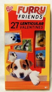 Furry Friends Valentinstag Box Karten 27 Lentikular Karten 9 Designs süße Tiere - Bild 1 von 4