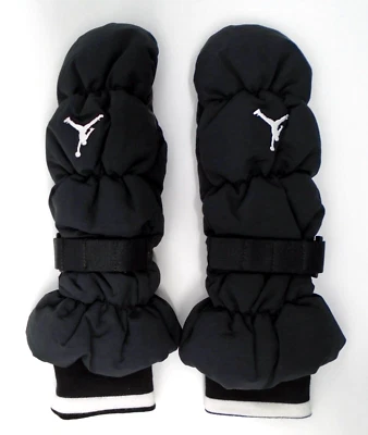 Luvas Nike Jordan femininas adultas isoladas M/L preto/vela clima frio - Imagem 1 de 4