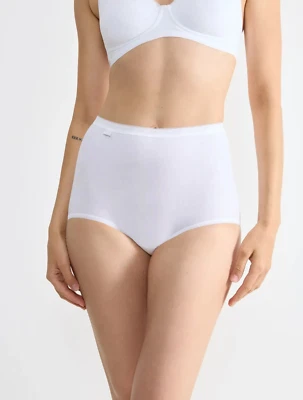 4 Slip Donna SLOGGI Basic MAXI culotta vita alta non sgambata classica cotone - Imagen 1 de 2