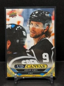 2024-25 Upper Deck Series 1 UD Canvas Adrian Kempe #C-46 Los Angeles Kings - Picture 1 of 2