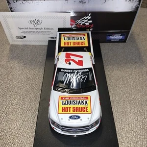 Myatt Snyder Signed 2019 Louisiana Hot Sauce 1:24 Diecast Truck NASCAR Auto COA - Picture 1 of 4
