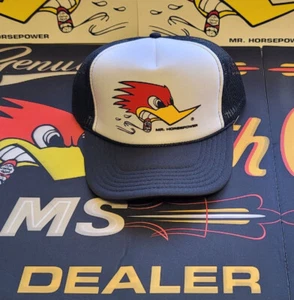 Clay Smith Cams MR HORSEPOWER vtg style TRUCKER HAT snapback Drag Racing Hot Rod - Picture 1 of 3