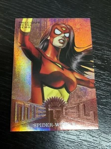 2017 Ultra Marvel Spider-Man Precious Metal Gems Bronze 127/199 Spider-Woman MM9 - Picture 1 of 6