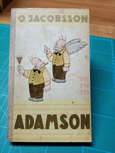  Oscar Jacobsson: Adamson ROWOHLT RORORO TASCHENBUCH LEINENRÜCKEN RO108A - Bild 1 von 4