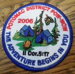 Royal Ranger Uniform Patch Potomac District Pow Wow 2006 The Adventure Begins - Picture 1 of 1