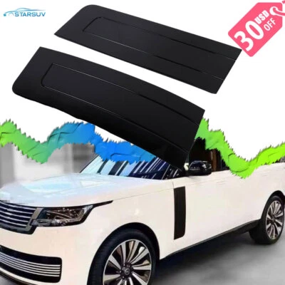 Side Door Air Vent Trim Cover For 2022-2026 Land Rover Range Rover Fender Grille Foto 1 de 4