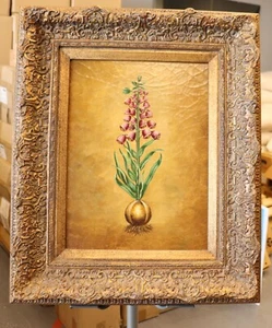 Original gerahmt schönes Vintage Blumengemälde - Bild 1 von 5