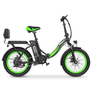 Electric Bike for Adults Folding Ebike Full Suspension System 750W 13Ah 25MPH - Picture 1 of 24