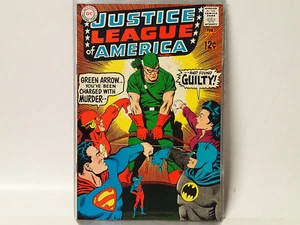 Liga de la Justicia de América #69 DC Comics 1969 en estado bastante bueno - ¡Flecha Verde culpable!  FL - Imagen 1 de 1