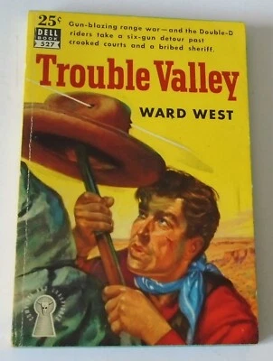 TROUBLE VALLEY - Ward West - Dell - 1951 - Image 1 of 2