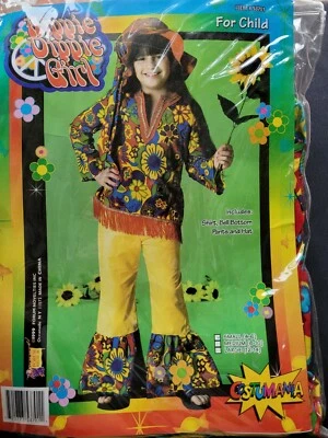 Disfraz de Halloween para niño niña hippie talla 4-6  Foto 1 de 4