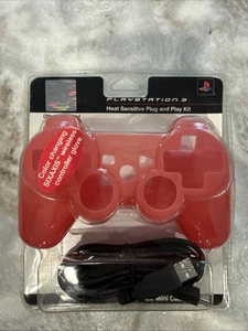 Sony Playstation 3 - Heat Sensitive Wireless Controller Cover/Skin & Kabel NEU - Bild 1 von 2