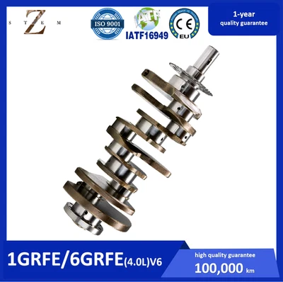 1GR 1GRFE 1GR-FE 6GR 6GRFE 6GR-FE Engine Crankshafts for TOYOTA  4.0L 1340131060 - Image 1 of 4