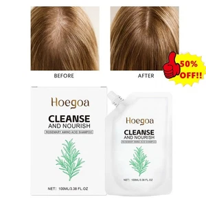 100ML Cleanse and Nourish Rosemary Amino Acid Shampoo for Clean and Smooth - Picture 1 of 16
