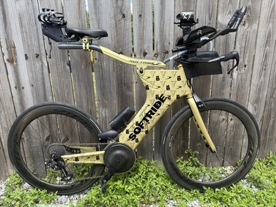 Bicicleta de carreras de triatlón de carbono Softride Power V cremallera grande 700c freno de llanta de 11 velocidades Foto 1 de 4