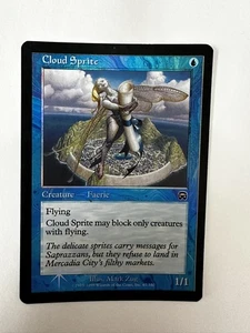 FOIL Cloud Sprite *Mercadian Masques* MTG Magic the Gathering - Bild 1 von 2