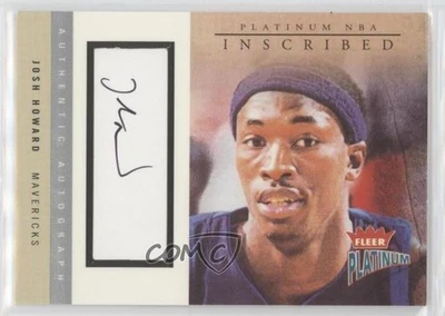 Fleer Platinum 2003-04 inscrito/250 Josh Howard #I-JHO novato automático radiocontrol Foto 1 de 2