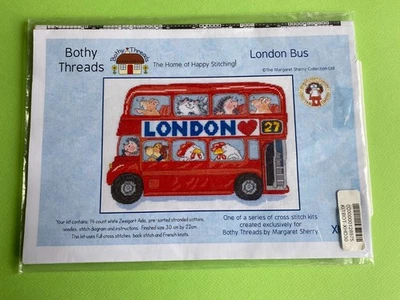Kreuzstichpackung "London Bus" von Bothy Threads Margaret Sherry Collection - Bild 1 von 2