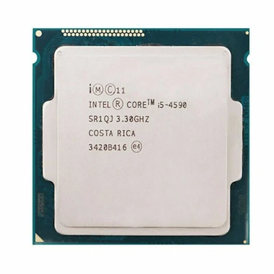 Intel Core i5-4590 CPU Quad-Core 3.3GHz 6M 84W SR1QJ LGA 1150 Processors - Image 1 of 2