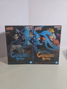 Banpresto Naruto Combination Battle Naruto Uzumake, Sasuke Uchiha Figures. - Picture 1 of 6