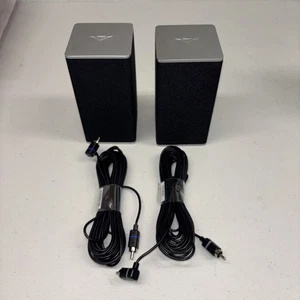 Vizio LAUTSPRECHER HINTEN - links & rechts - SB3851-C0 2er Set schwarz/silber mit Kabel - Bild 1 von 10