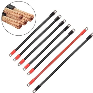 Black and Red For Golf Cart Charging Cable High Temperature Resistant Wire - Picture 1 of 11