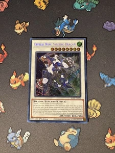YuGiOh - Crystal Wing Synchro Dragon RA02-EN029 25th Anniversary Rarity - NM - Picture 1 of 2